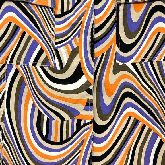 Ideology Trench Coat, Womens M, Retro Jacket, Groovy Jacket, 1960s Style, 70s - Picture 8 of 9